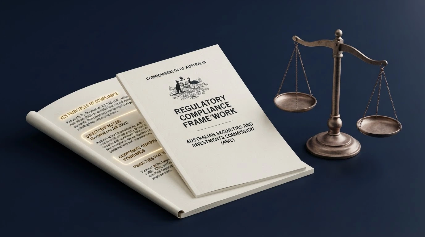 The Commonwealth Coat of Arms beside a document titled Interactive Gambling Act 2001 with key sections highlighted