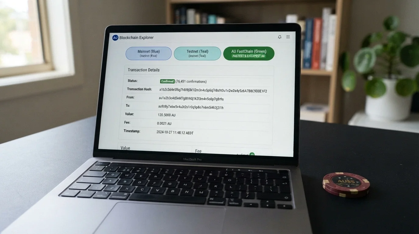 A blockchain explorer screen showing a USDT transaction with network selection options for TRC-20, ERC-20 and BEP-20 visible